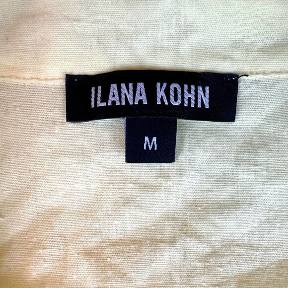 Ilana Khon Oversized Linen Shirt Dress Women’s M Read - Picture 4 of 10